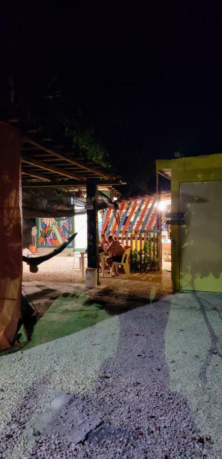 Hostal Y Camping Las G Bacalar Exteriör bild